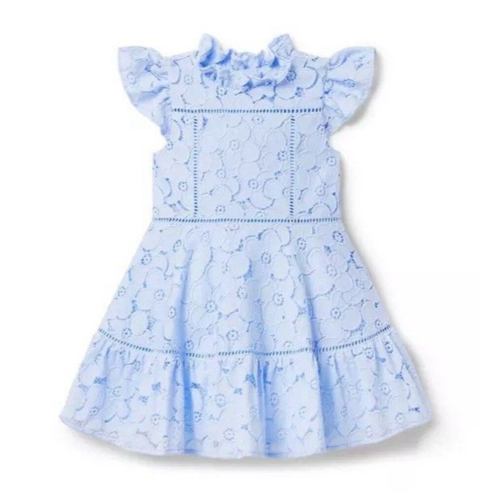 Janie And Jack 18 To 24 Months Girls Unicorn Blue Dress